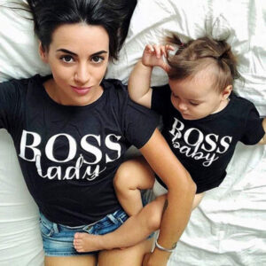 mother daughter t-shirt set