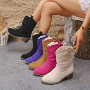 plus size western boots