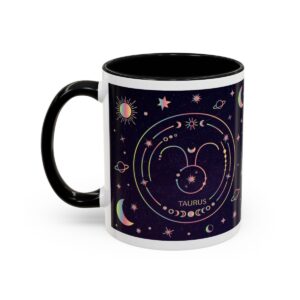 Zodiac Mug – Astrology Horoscope Coffee Cup, 12 Star Sign Gift Idea