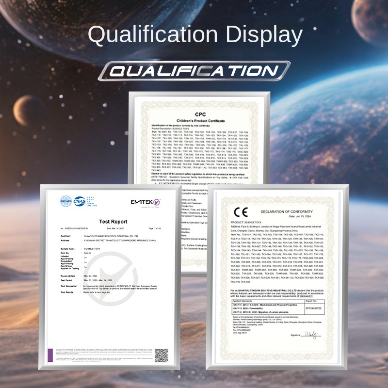 Solar System Nine Planets Children's Archaeological Excavation Toy Planet Gemstone Digging Treasure Hunt - Image 4