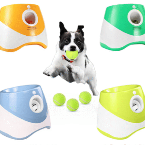 Durable Electric Interactive Throwing Training Dog Fetch Toy Thrower Machine Mini Tennis Automatic Dog Ball Launcher